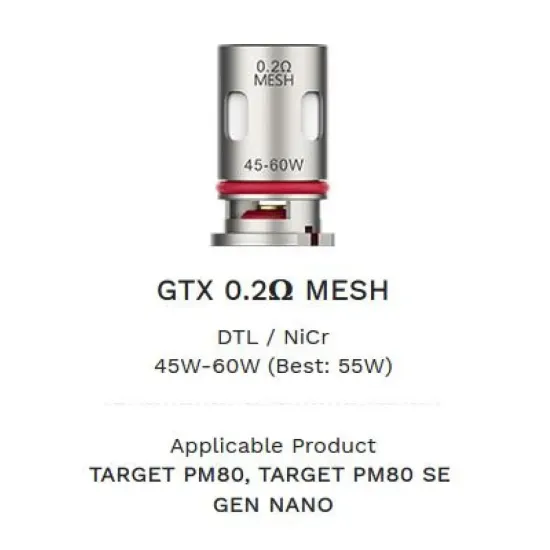كويل فابريسو GTX كيت 0.2اوم كويل فابريسو GTX كيت 0.2اوم
