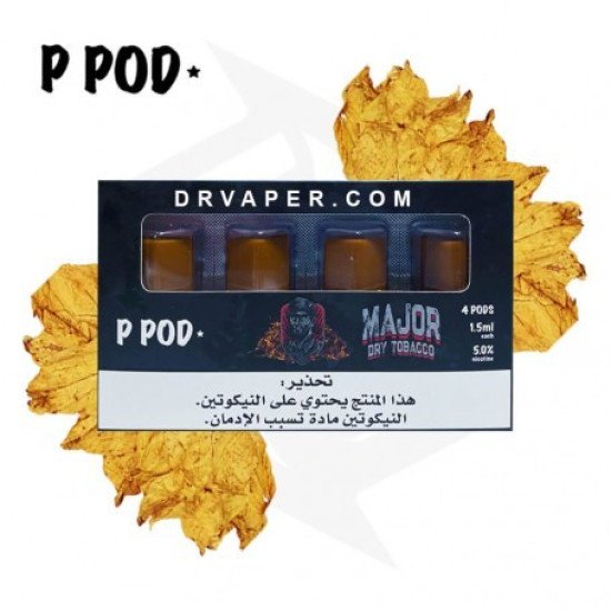 P Pod major tobacco caramel