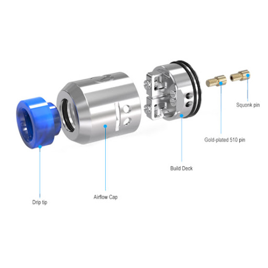 Tank ICONIC RDA VANDY VAPE Tank ICONIC RDA VANDY VAPE