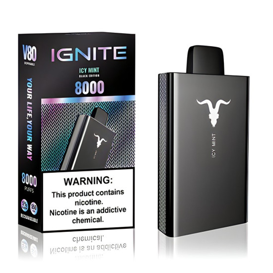 Ignite disposable 8000 Puffs Mint Ice Ignite disposable 8000 Puffs Mint Ice