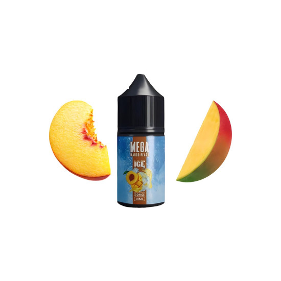 Mega Mango Peach Ice 30 Ml Mega Mango Peach Ice 30 Ml