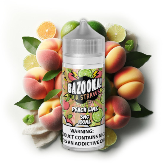 Bazooka Peach Lime 100 ml Bazooka Peach Lime 100 ml