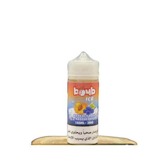 Bomb Peach Blue raspberry Ice 120 ml Bomb Peach Blue raspberry Ice 120 ml