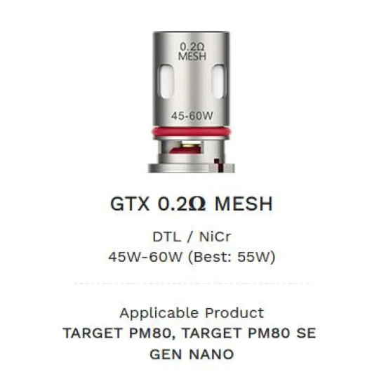 كويل فابريسو GTX كيت 0.2 اوم * كويل فابريسو GTX كيت 0.2 اوم *