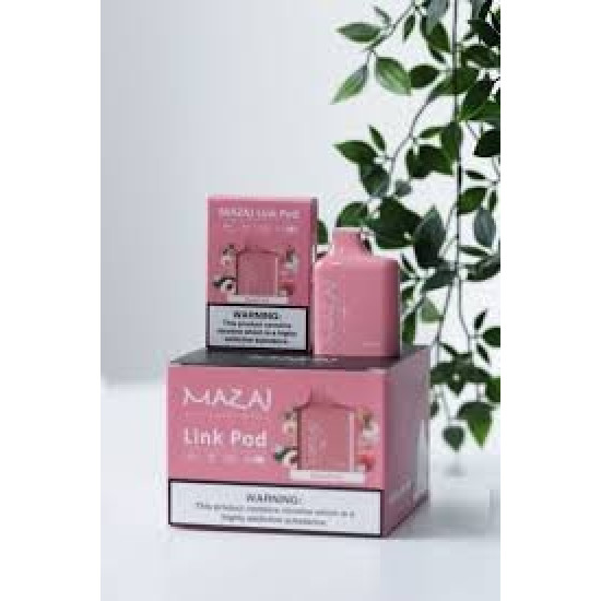 Mazaj Link 8500 Puffs Peach Ice Mazaj Link 8500 Puffs Peach Ice