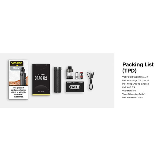 Voopoo Drag S2 Kit Voopoo Drag S2 Kit