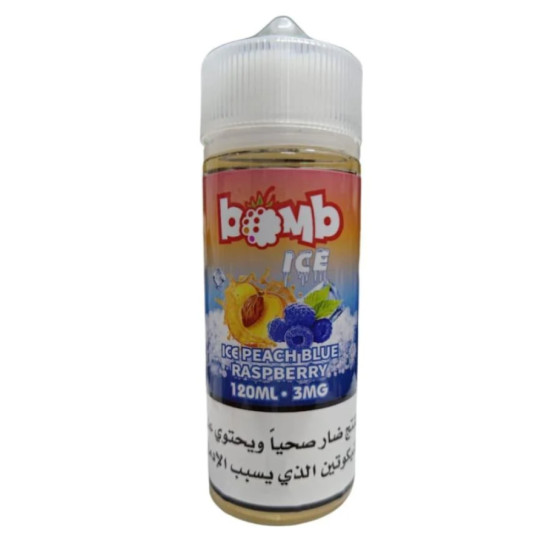 Bomb Peach Blue raspberry Ice 120 ml Bomb Peach Blue raspberry Ice 120 ml